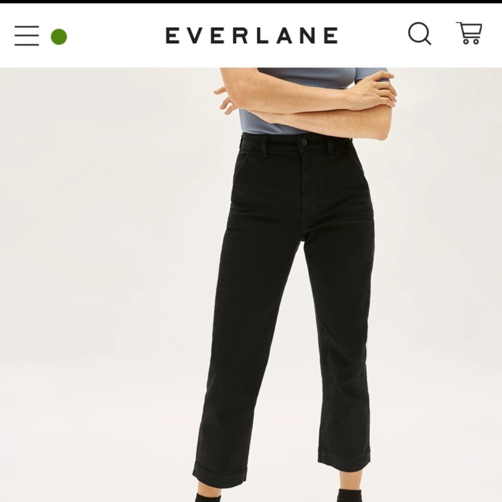 Everlane straight leg crop